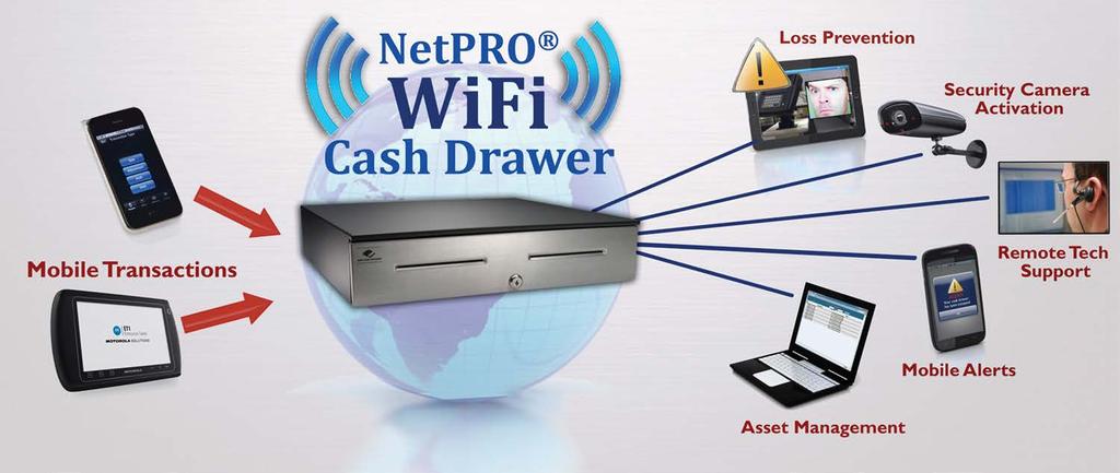 NetPRO Ethernet Interface for Cash Drawers NetPRO Ethernet Interface for cash drawers are available in both
