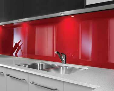 The award winning Lustrolite Panel brings life to any home Lustrolite is an advanced multi-layer acrylic sheet that looks just like glass.