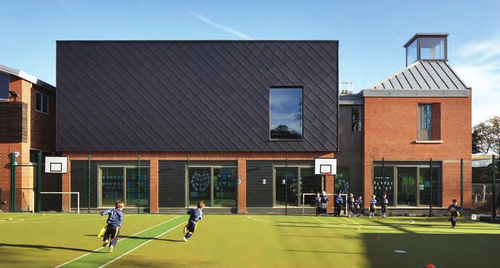 39 DONHEAD PREPARATORY SCHOOL BY PHILLIPS TRACEY ARCHITECTS Phillips Tracey Architects has updated and extended Donhead Preparatory School in Wimbledon, south London, to incorporate new classrooms,