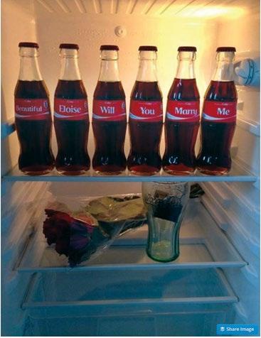 This marriage proposal (in the form of the usergenerated content) posted by a Facebook user quickly went viral on the Coca-Cola Facebook page Instagram and Snapchat are perhaps the two biggest social