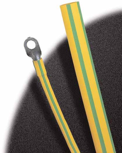 ERAY -IGY Thin Wall Crosslinked Polyolefin ERAY -IGY ual colour, flexible, non-meltable, quick shrinking heat shrink tubing Features Flexible