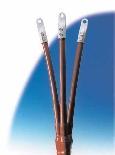 CNTT Medium Voltage Crosslinked Polyolefin CNTT Medium wall heat shrinkable non tracking tubing for use in MV joints & terminations up to 36kV Features Non Tracking UV stabilised