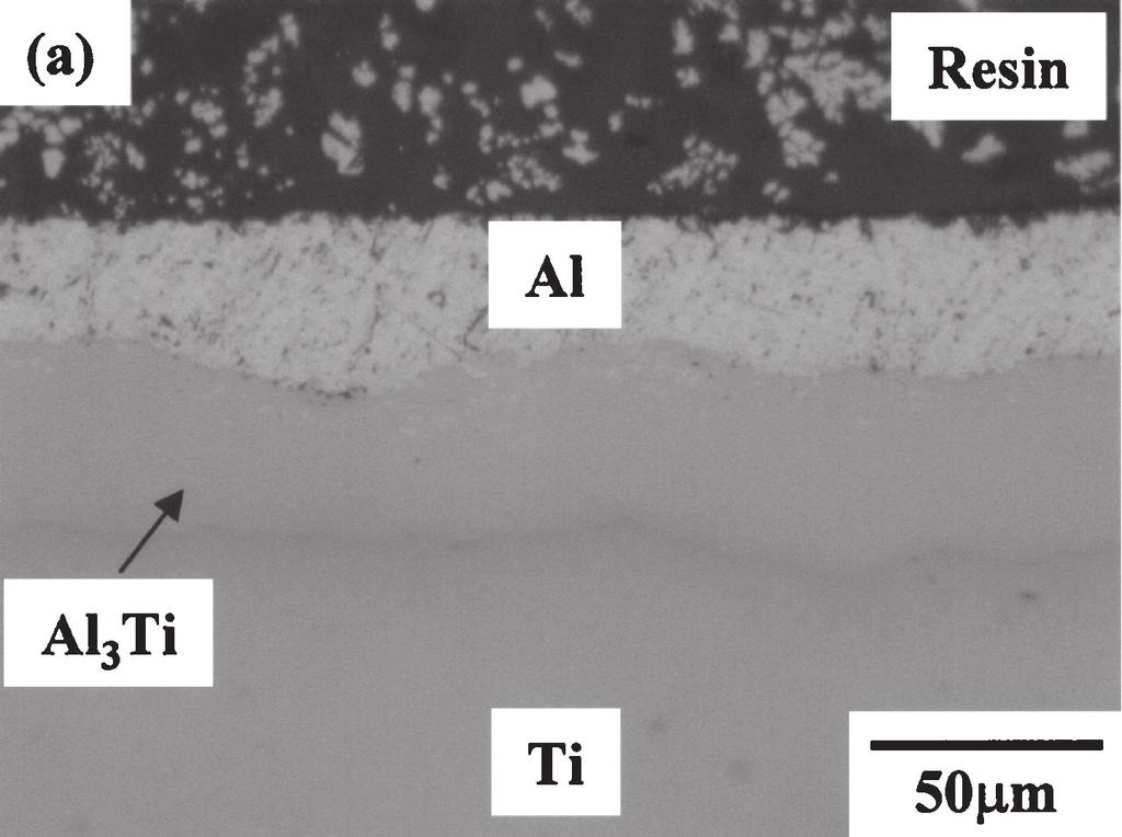 Such a situation has been also reported in several articles. 6 9) This Fig. 3 Vickers hardness in the vicinity of the collision interface in Ti plate coated with Al foil.