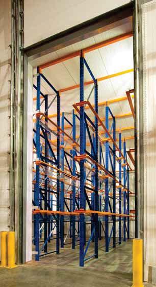 Drive-In & Cantilever Systems Hannibal s Drive-In Systems allow a significant increase in pallet storage
