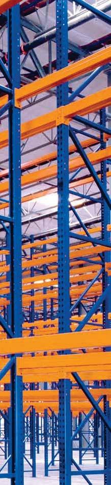 used pallet rack in the material handling