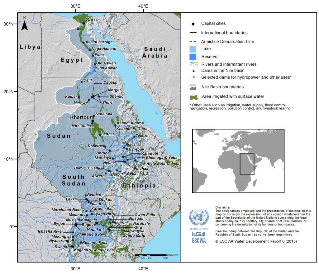 capacity On the Nile River Basin,