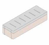 Components TOP COMPONENTS BASE COMPONENTS Base channels are available in 1000mm or 500mm