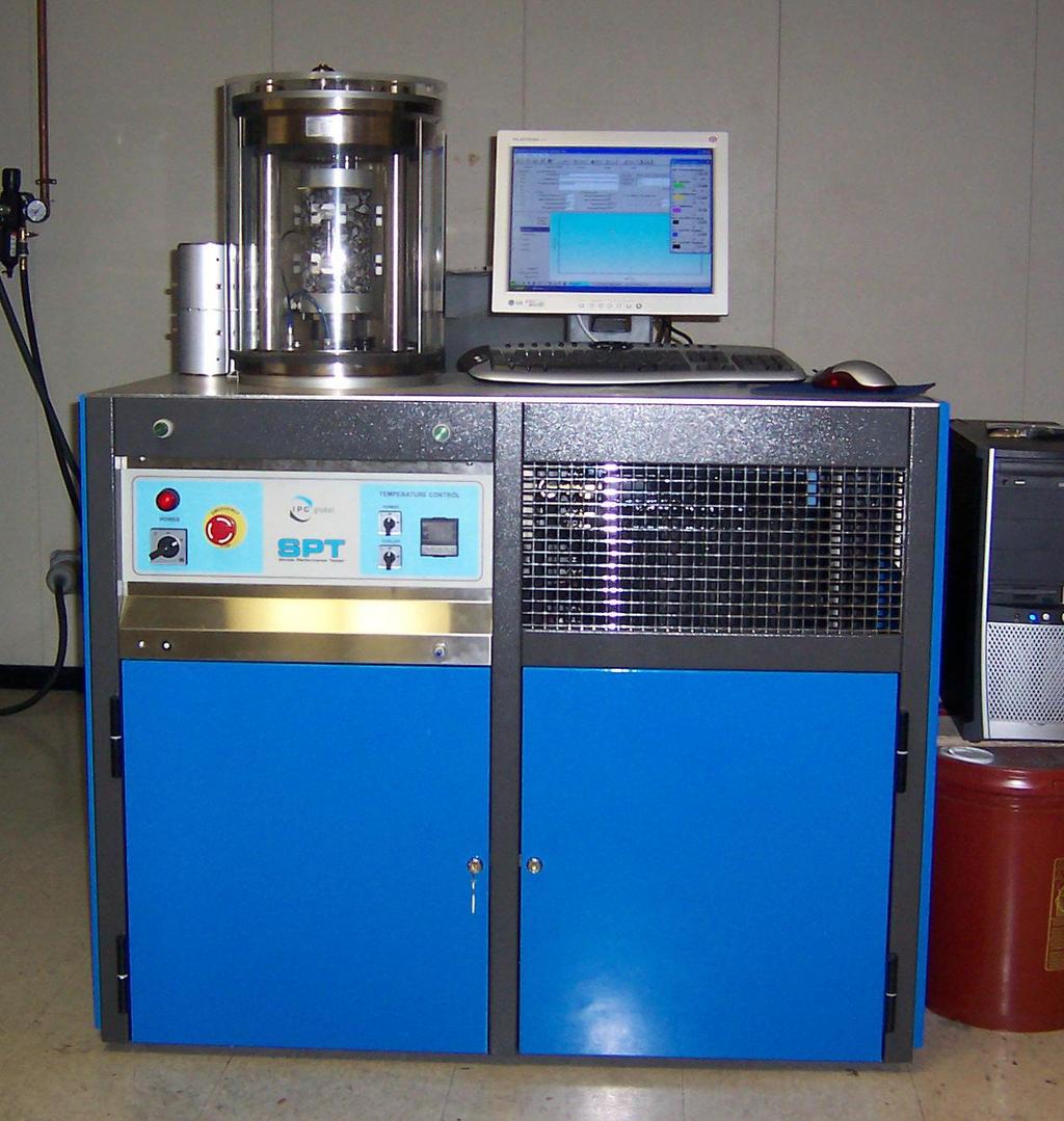 AC Mix Performance Tester The test can evaluate the rutting and fatigue response of the AC mix.