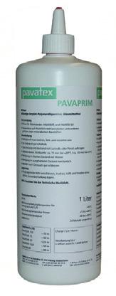 Delivery form Contents per container [ml] Box contents [units] Tub 5000 NBT PAVAPRIM: Solvent-free and without odour Can be used at