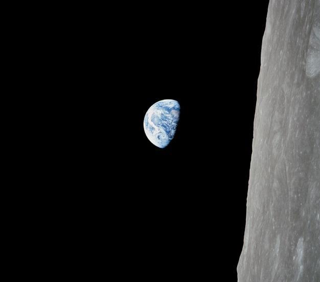 Earthrise from Apollo