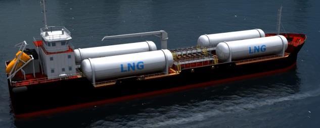 transport for LNG logistics supply chain