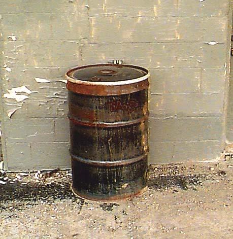 Used Oil Containers and Aboveground Tanks Label used oil tanks or containers with