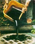 DON T pour your used oil into a sewer or down a storm drain!
