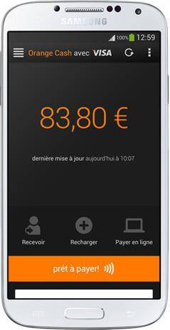 ORANGE CASH Use case: Contactless (NFC) mobile payment application Available in France and Spain Full integration of Self Service Platform and ICLS (Embedded cashback and