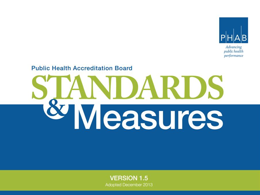 NATIONAL ACCREDITATION Standards and Measures V1.5 Domain 9: Evaluate and continuously improve processes, programs and interventions. Standard 9.
