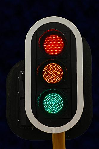 LED Traffic Lights Replacing incandescent lights with LED lights at 60 major