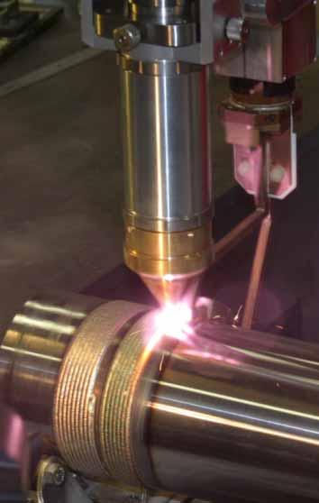 Process results productivity and efficiency Reduction of costs reduced laser power through additional inductive