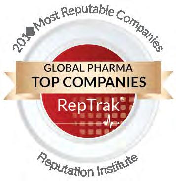 Welcome to the Pharma RepTrak 2017 The 2017 Global Pharma RepTrak measures 17 companies with the general public in 8 countries.