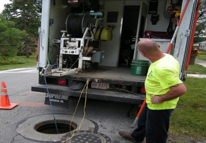 Wastewater Collection Closed Circuit TV Inspection Manhole repair/replacement