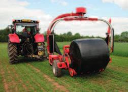 The instant wrapping of a silage bale in an airtight package, ensures that the nutrition value of the harvested crop stays inside the