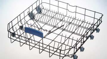 Dishwasher Baskets and accessories are produced by complex integrated wire welding and bending
