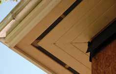 southeast 7 EAVES, SOFFITS, ATTIC AND CRAWLSPACE OPENINGS Boxed eave with vent Researchers have learned from post-fire surveys of buildings damaged and destroyed by wildfires that attic/roof and