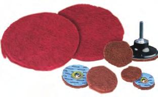 Holder Pads For All Quick Change Style Discs Available for all small diameter Quick Change style discs, in soft, medium and firm grades. TS-STYLE TR-STYLE w/ta4 w/ta4 MAX.