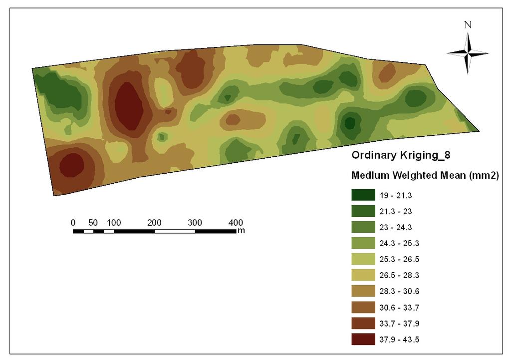 hardness and the size of clods and their influence on the work quality by soil tillage were evaluated.