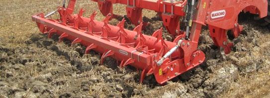 ROLLERS The rollers guarantee a good preparation of the seedbed and at the same time allow the compaction of