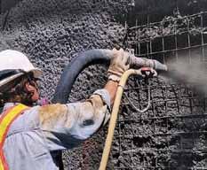 integral part of the entire concrete matrix, thus reducing the potentially damaging