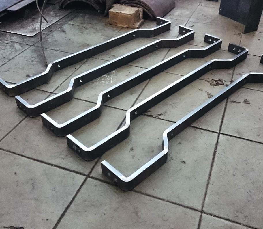 angle bars, drip trays, and various other