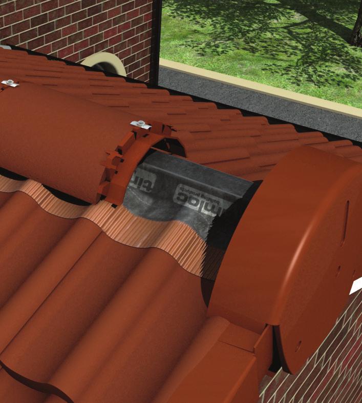 6m Roll Out Dry Fix Ridge System 6m Roll Out Dry Fix Ridge System - Black 6m Roll Out Dry Fix Ridge System - Terracotta A universal roll out dry ridge system to: Mechanically secure roof ridge tiles