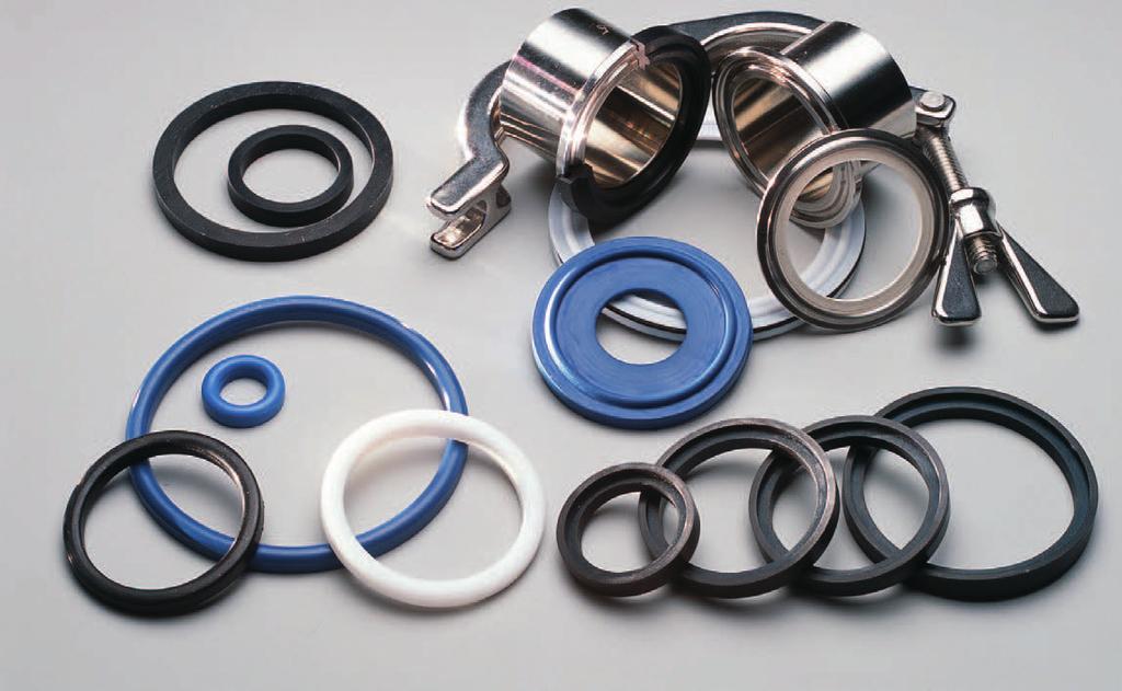 O-rings O-rings are stocked in more than 7,000 different dimensions and materials including food grade specifications, e.g. FDA, 3A, BGA, KTW, WRC and NSF, as well as O-rings approved by DVGW against various gas norms can be supplied.