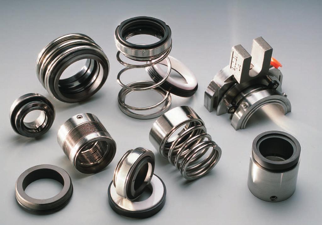 valve spindles, the sealing is often carried out with braided packing.