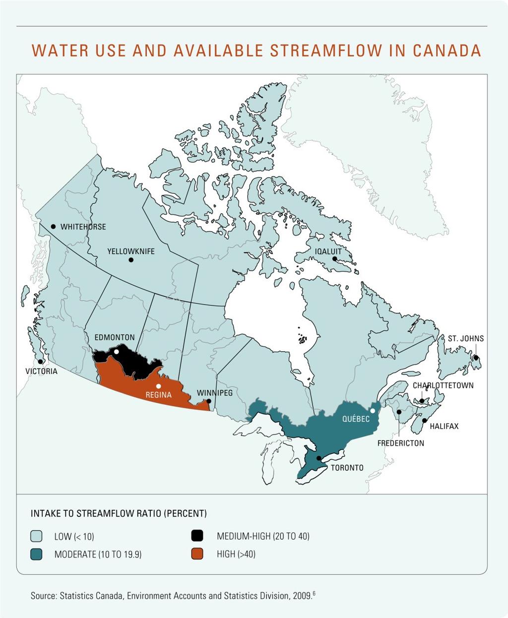 Canada s natural resources will mean more water will be needed Changes due to climate