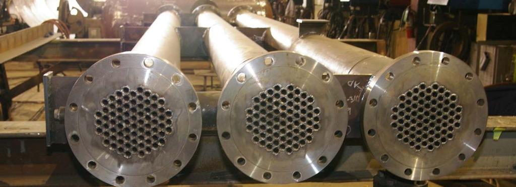 Our complete machine shop and fabrication facility is capable of in-house manufacturing to TEMA &