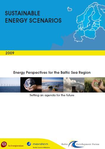 Detailed scenarios of the electricity