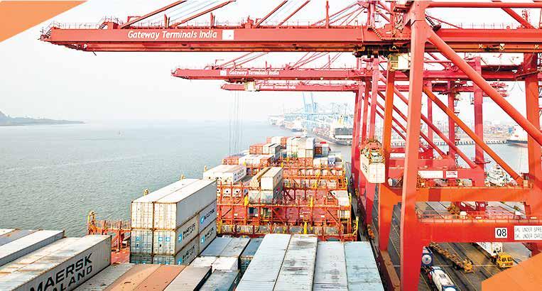 APM Terminals Mumbai 22 APM Terminals Mumbai (GTIPL) is a Joint Venture company of APM Terminals and the Container Corporation of India (CONCOR) in a 74 per cent and 26 per cent partnership,