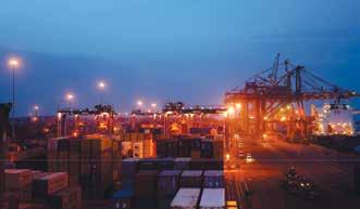Chennai Container Terminal DP World Chennai Container terminal (CCT) is an important gateway in South India offering wide range of container services at par with global standards while providing a