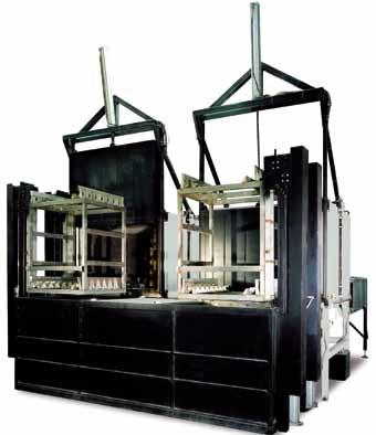 Solution Annealing and Ageing Plants Plant systems are mainly used for solution annealing (up to 600 C) and for artificial ageing (up to 260 C) of aluminium parts.