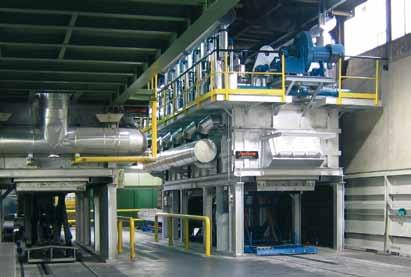 Continuous furnace systems Furnace systems for reduction atmosphere Hood furnace system