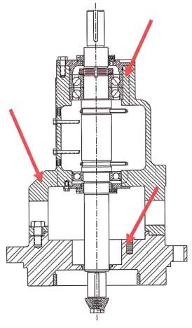 Vertical In-Line Bearing Process Goulds 9th Edition Retrofit with these benefits: Cast Steel Finned Bearing Frame 7 Goulds Frame sizes available for a wider range of adaptability Use same