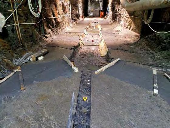 FISST general status Rock works in the deposition tunnel and in the deposition holes are ready Instrumentation and