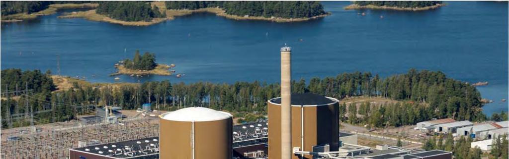 Loviisa NPP in Finland Two units with VVER-440 reactors Installed power capacity 507 + 502 = 1009 MW