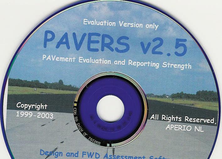 visit www.aperio.nl for more info to request a demo version of the PAVERS program by email for technical support to check for updates theoretical information on our pavement models Fig. 5.
