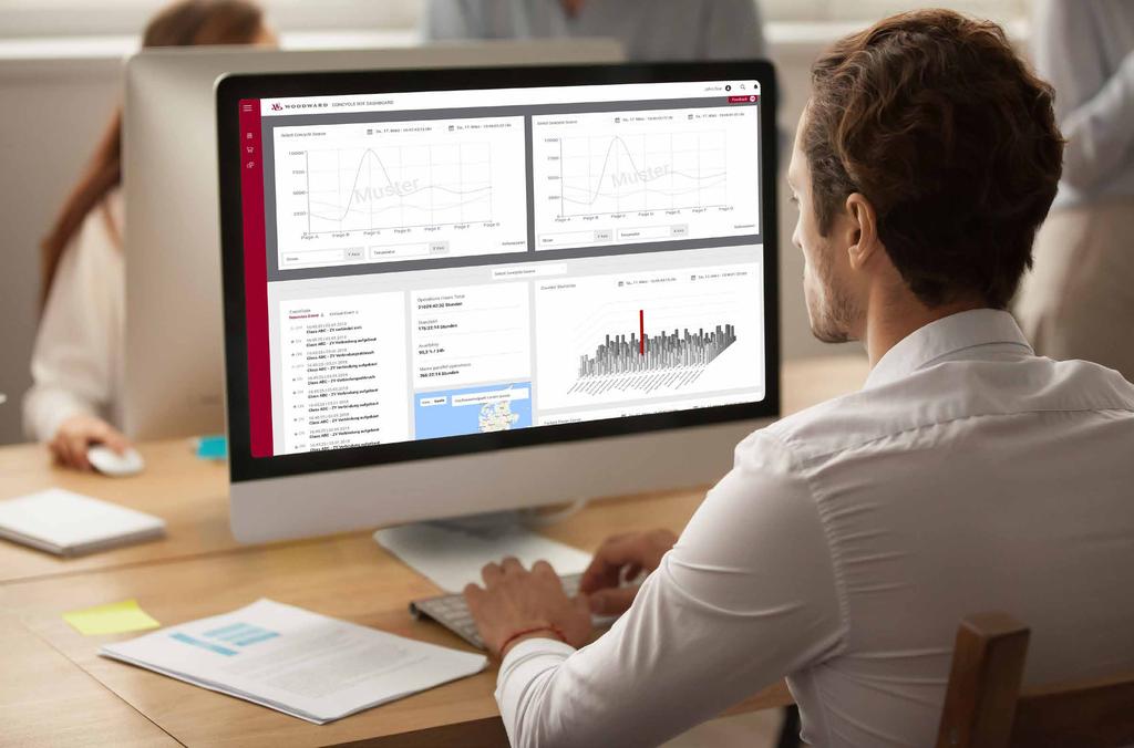 WOODWARD CONDITION MONITORING SOLUTION Unleash the full potential of monitoring and analytics to benefit from insight and historic information to improved performance and support.