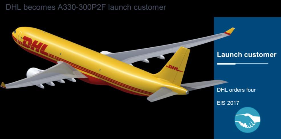 A330-300P2F on order and 10