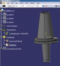 Component contains NX and Catia
