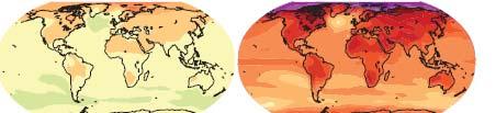 arid Climate PET >> Annual Precipitation Temperatures