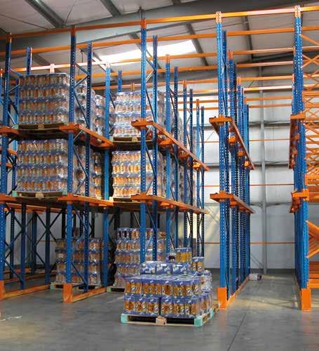 Designed to allow you the flexibility in layout, pallets stored, access and future modifications that you need from your storage system, Swift s pallet racking will give a long-lasting storage